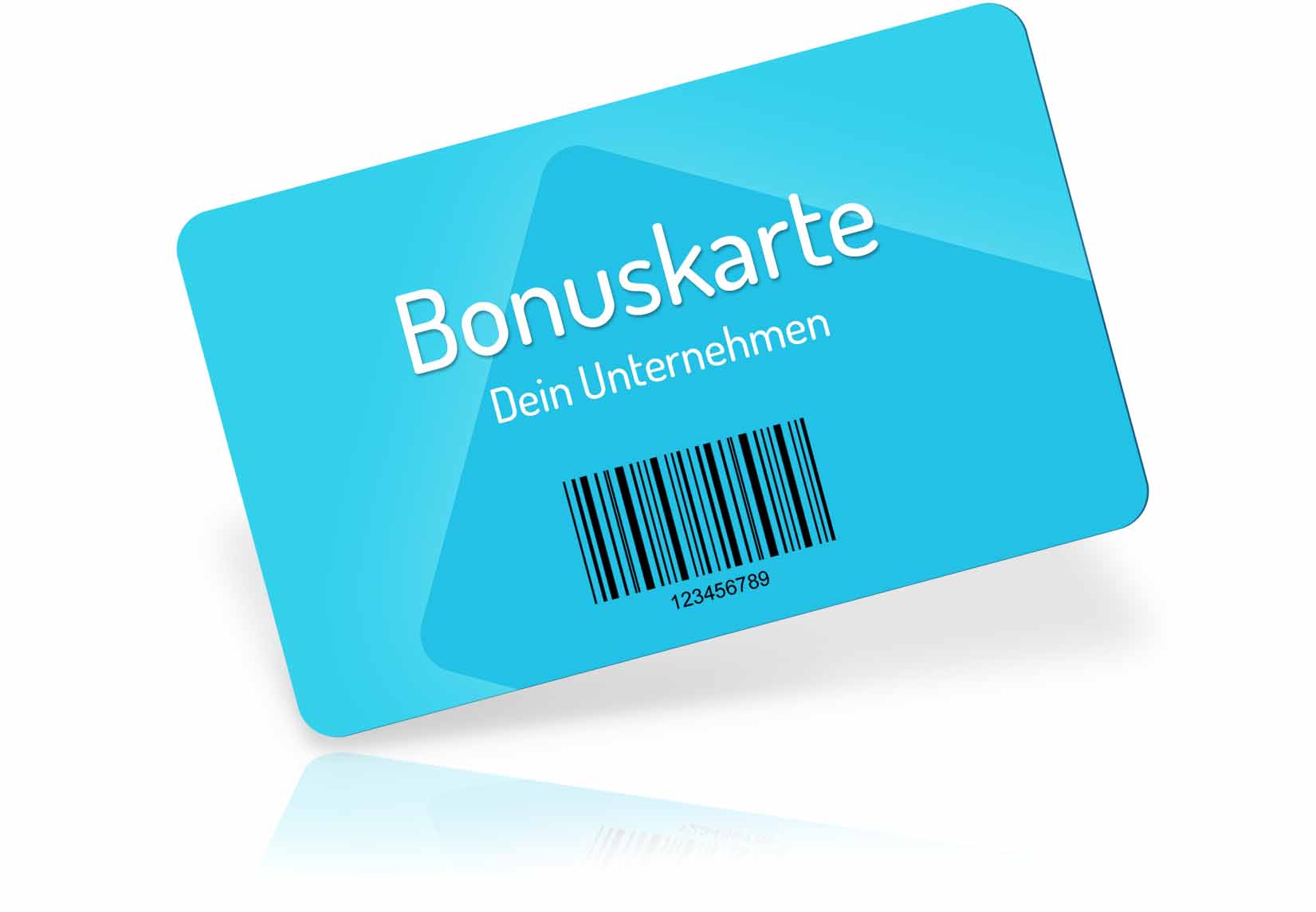 Bonuskarten bedrucken lassen