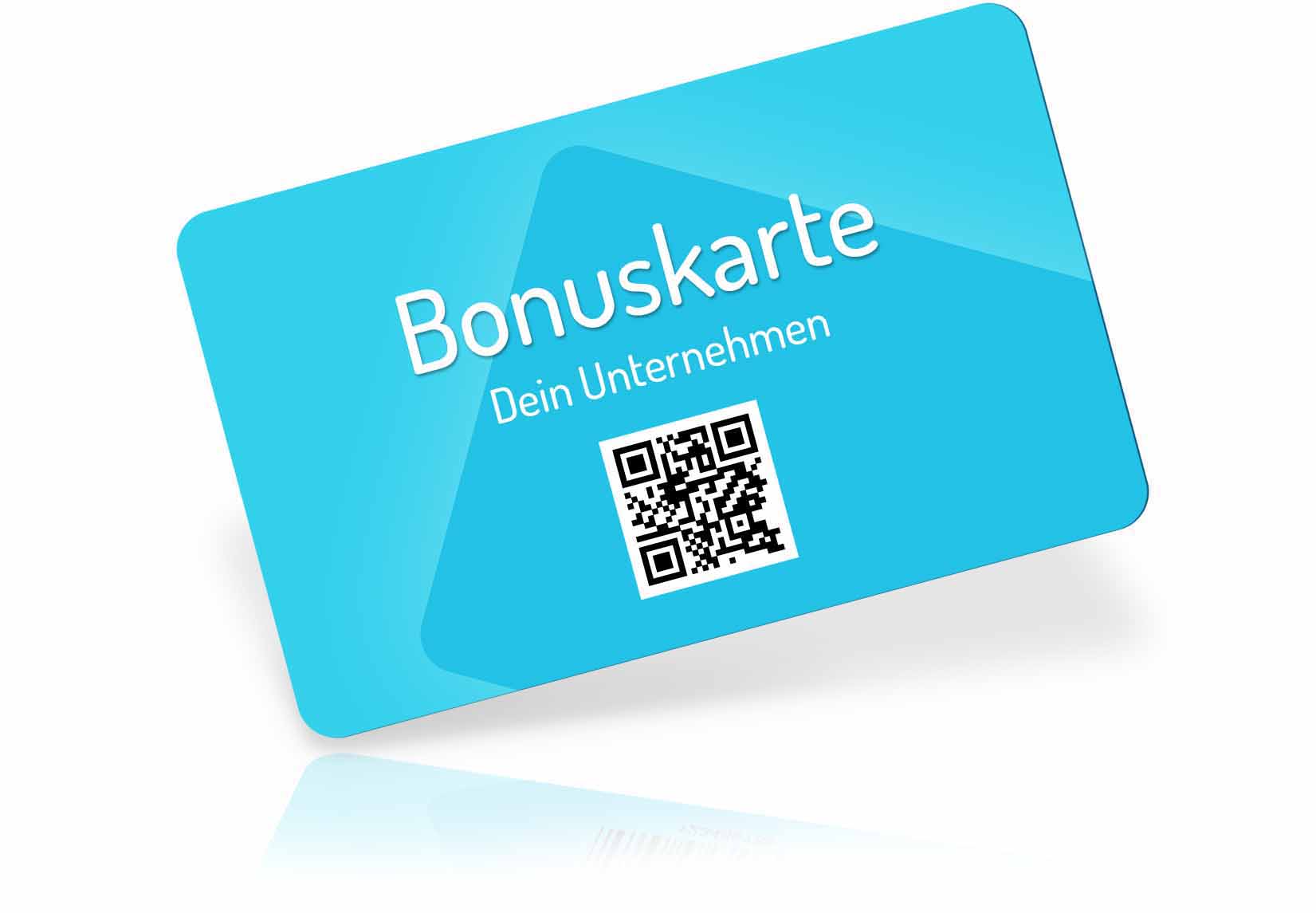 Bonuskarten bedrucken lassen