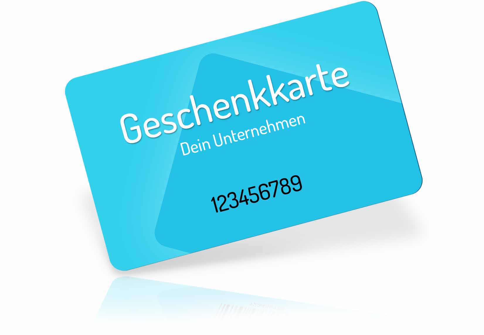 Geschenkkarten bedrucken lassen