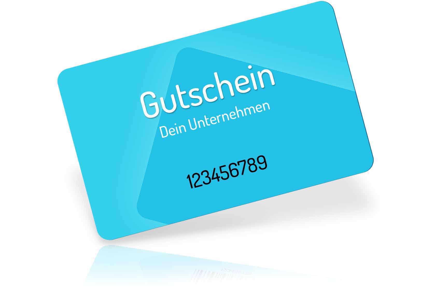 Gutscheine bedrucken lassen