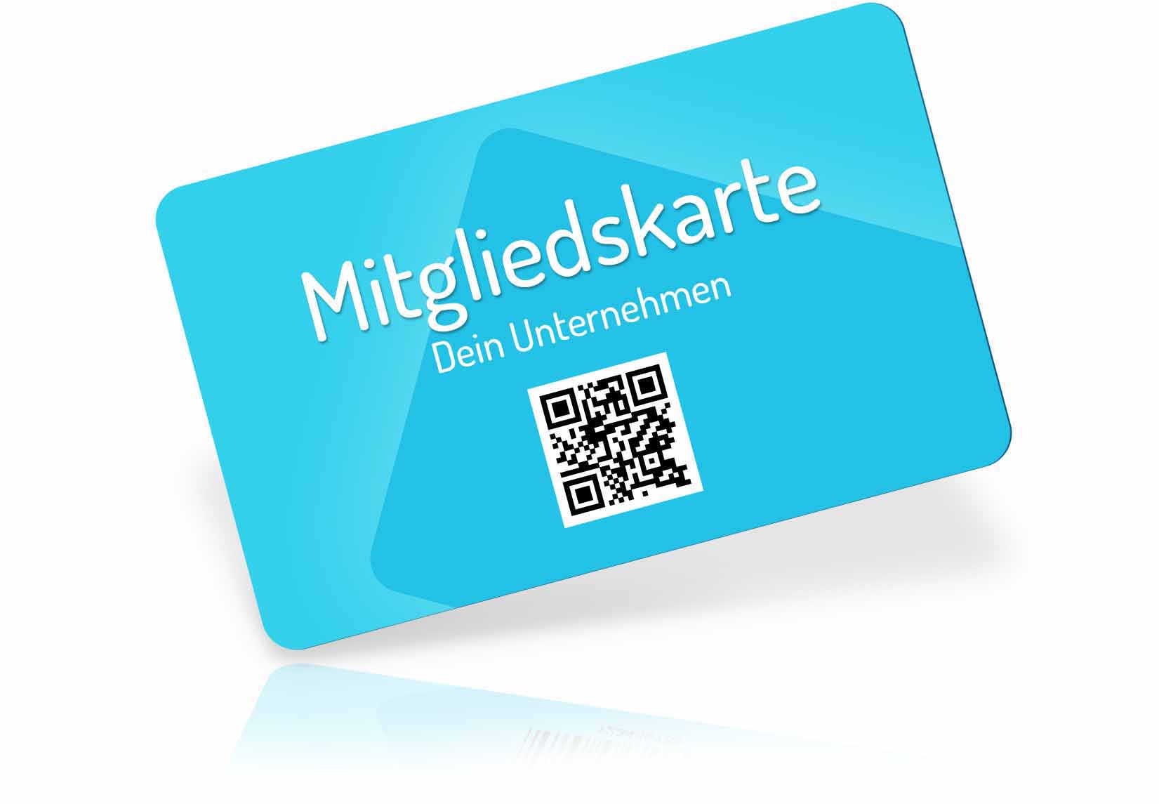 Mitgliedskarten bedrucken lassen