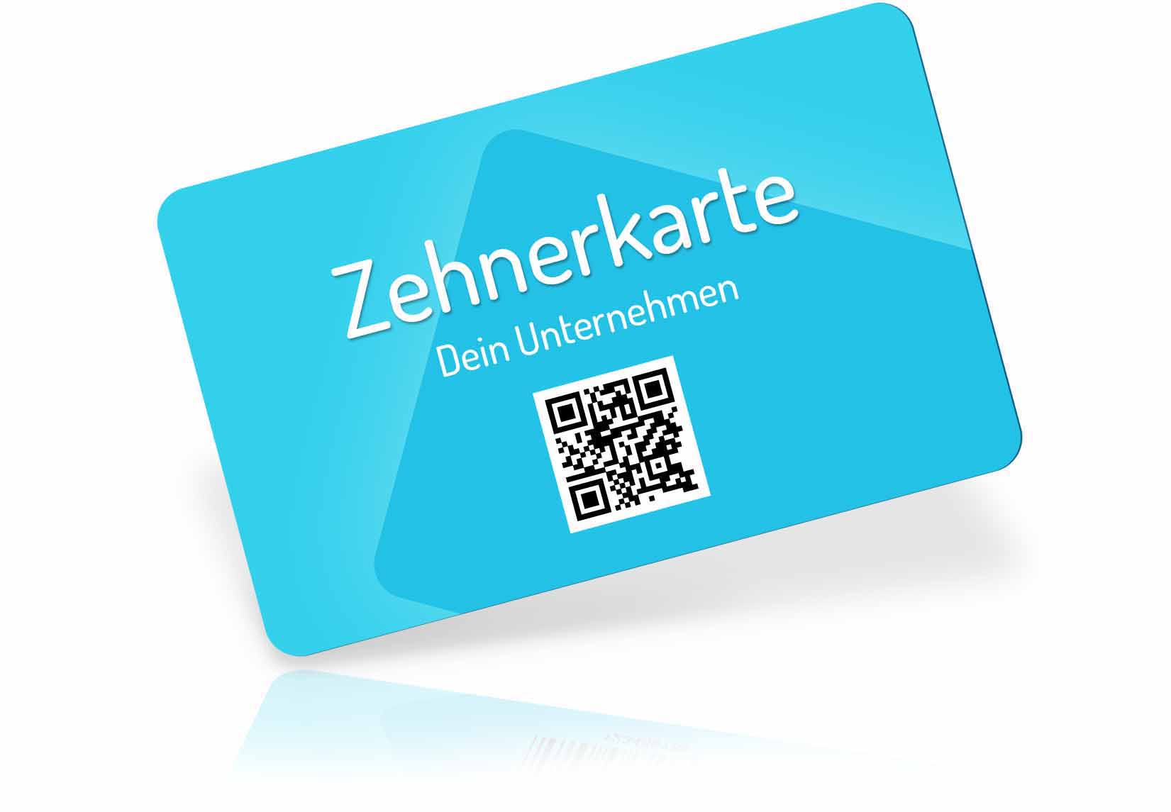 Zehnerkarten bedrucken lassen